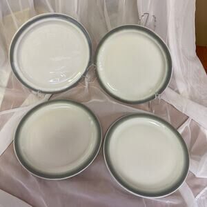 Restaurant Ware Plates West Liverpool by Sterling China Co Set of 4